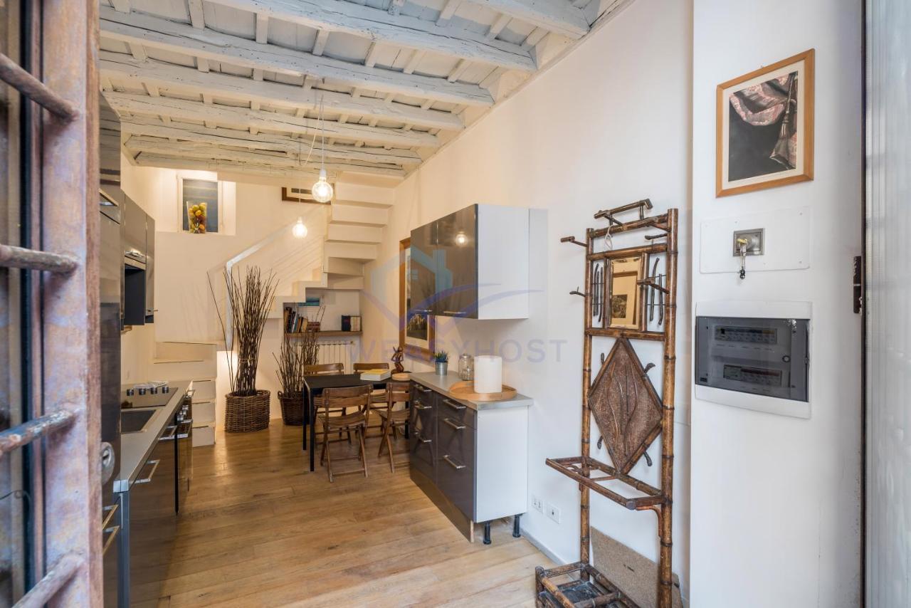 Cozy Entire Apt Close To Piazza Trilussa Rome Exterior photo